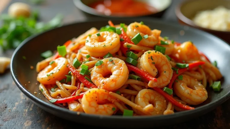 chicken and shrimp stir fry