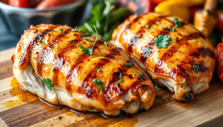 Grilled Bone In Chicken Breast