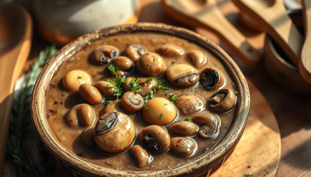 Mushroom gravy