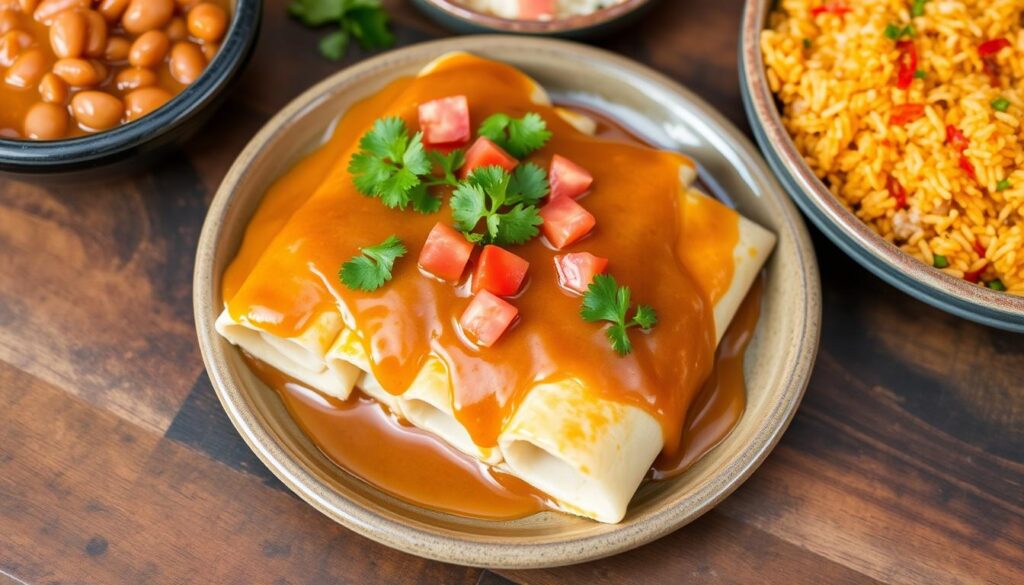 Tex-Mex enchiladas