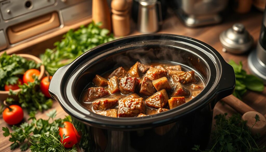 crock pot cube steak and gravy
