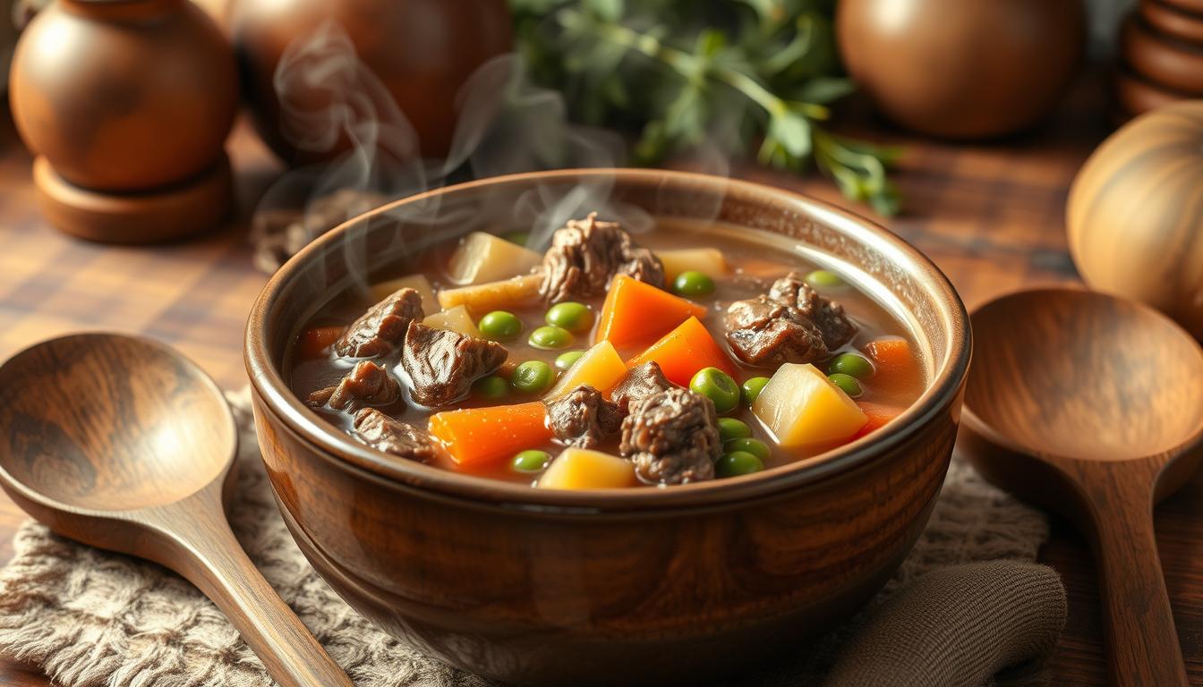 old fashioned vegetable beef soup recipe