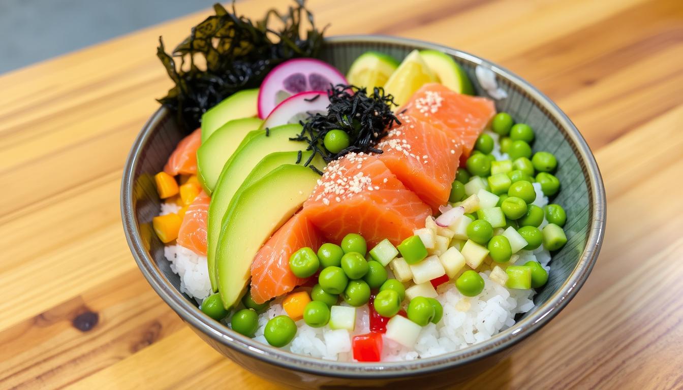 salmon poke