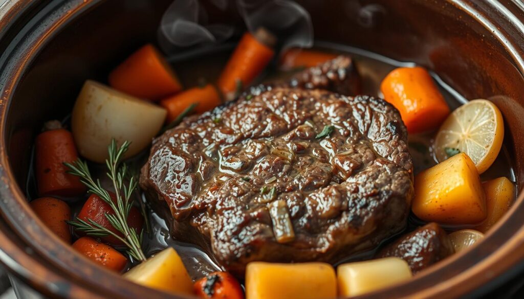 tender cube steak crockpot