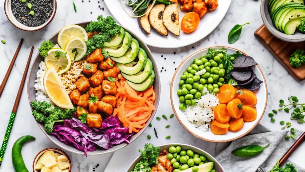 Salmon Poke Bowls