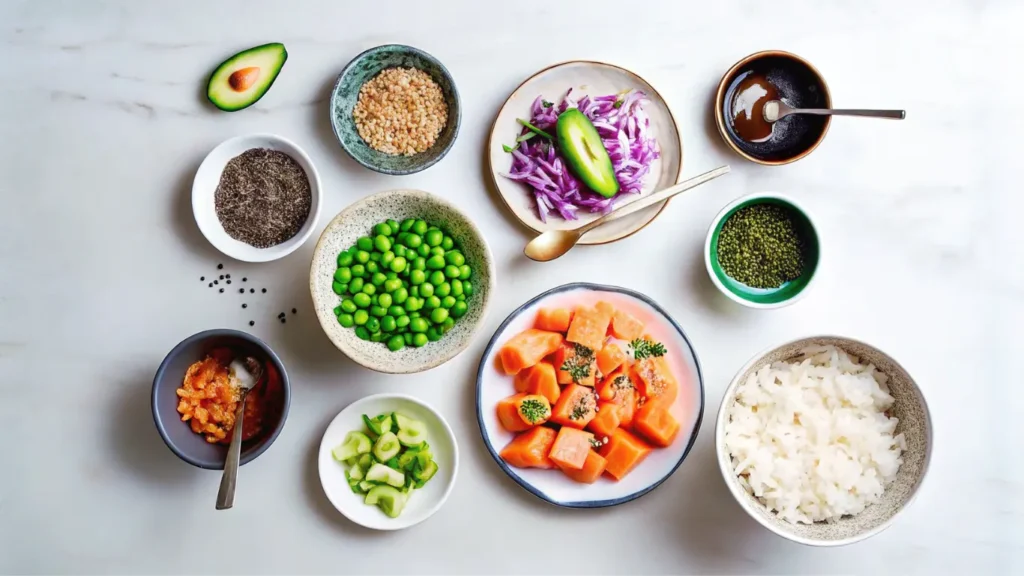 Salmon Poke Bowls