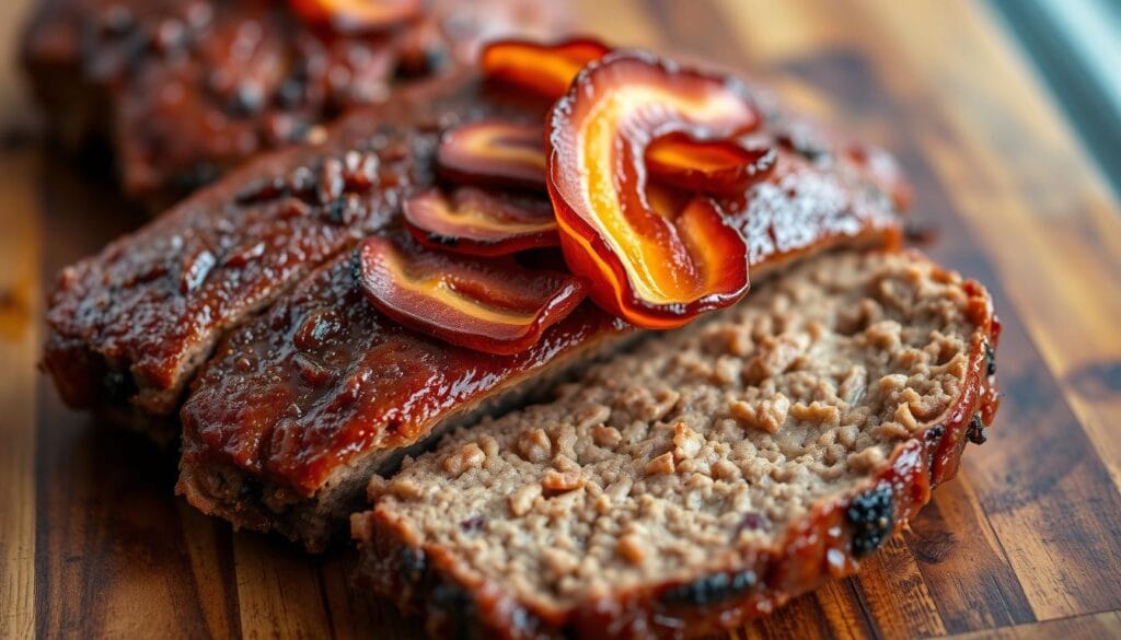 smoked meatloaf with bacon smoked meatloaf with bacon