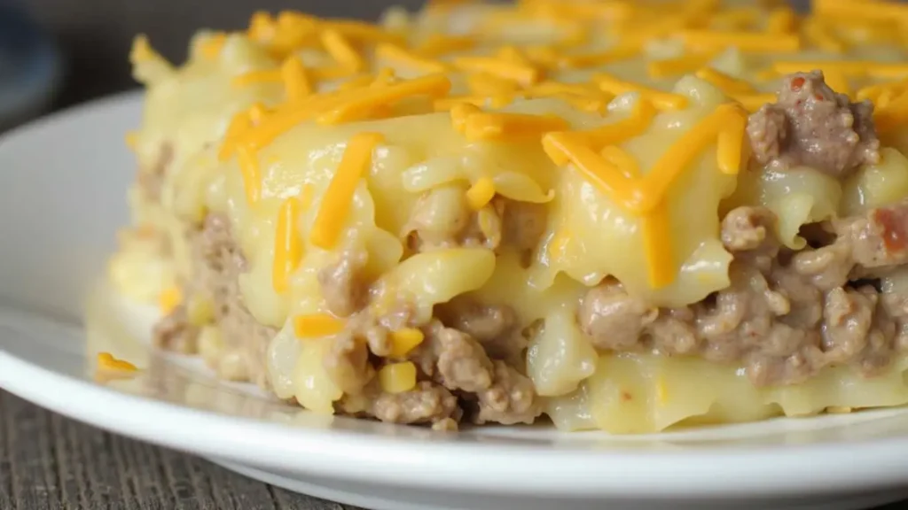 Crockpot Hamburger and Potato Casserole